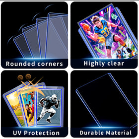 TRUGQ soft sleeves cushion standard cards without scratches