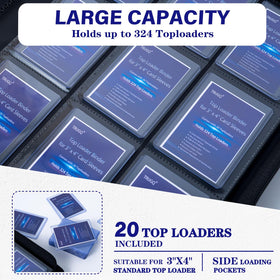 Open view highlights 20 extra card holders for expansion