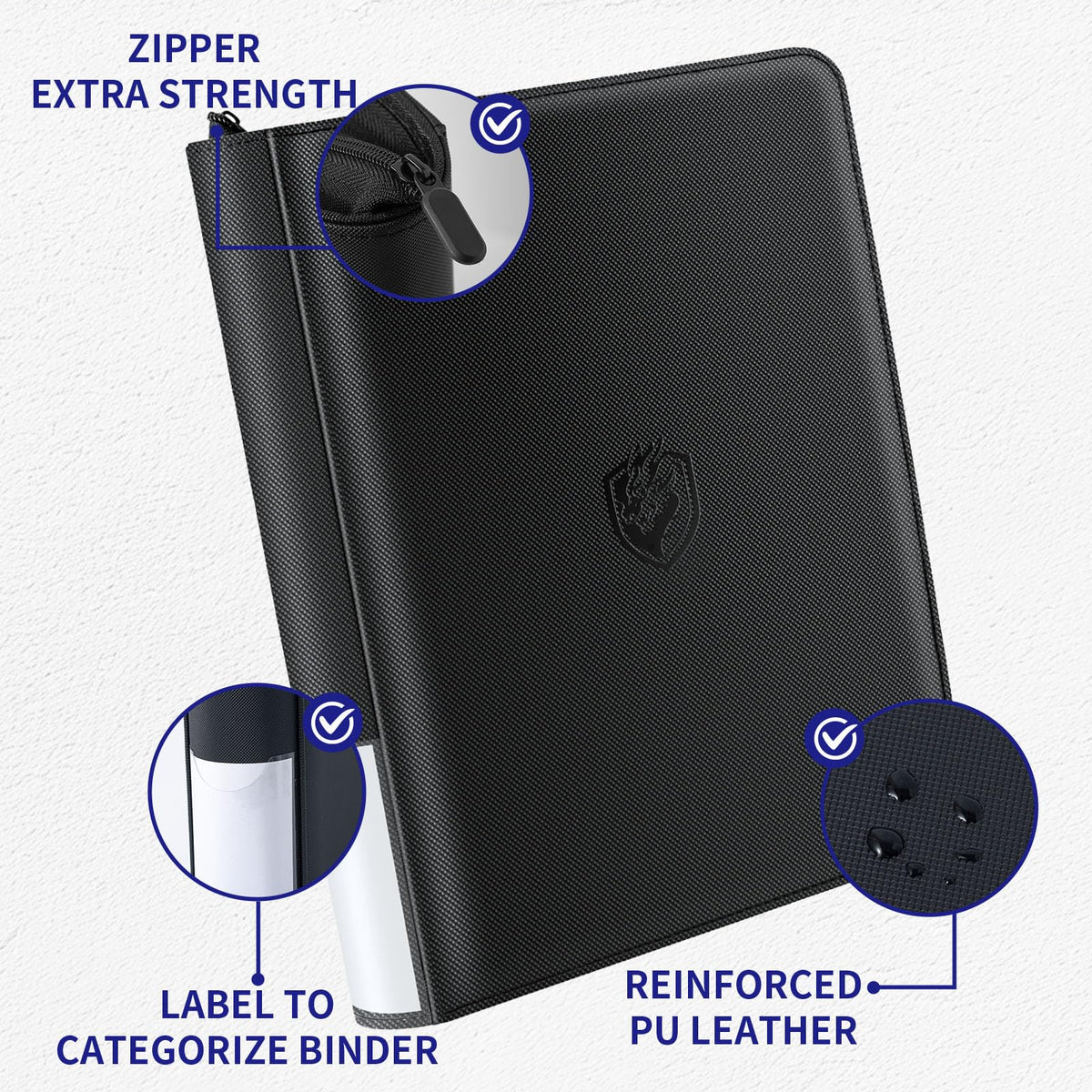 Waterproof PU leather cover protects cards during travel