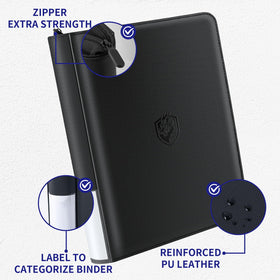 Waterproof PU leather cover protects cards during travel