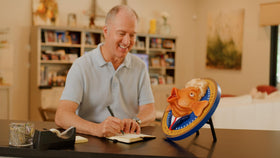 TRUMPY TROUT gift-ready novelty for any space
