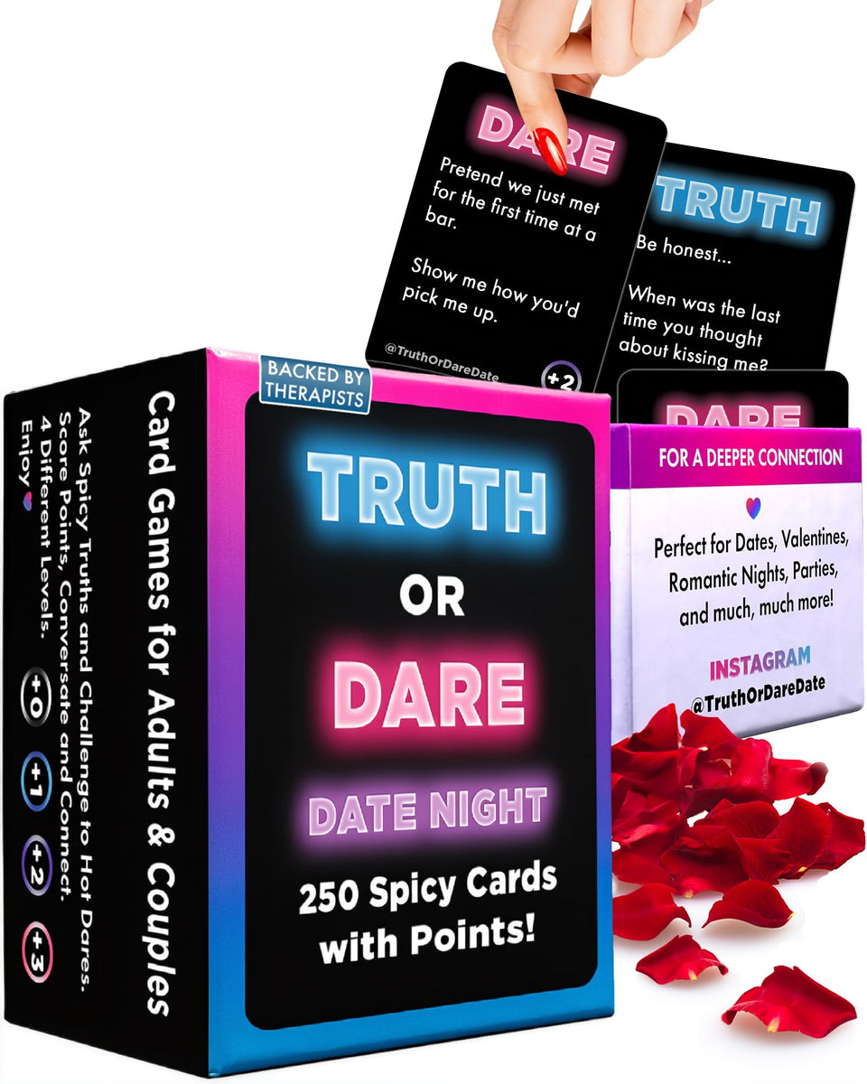 Truth Or Dare Date Night: 250 cards spread to spark conversation and connection.