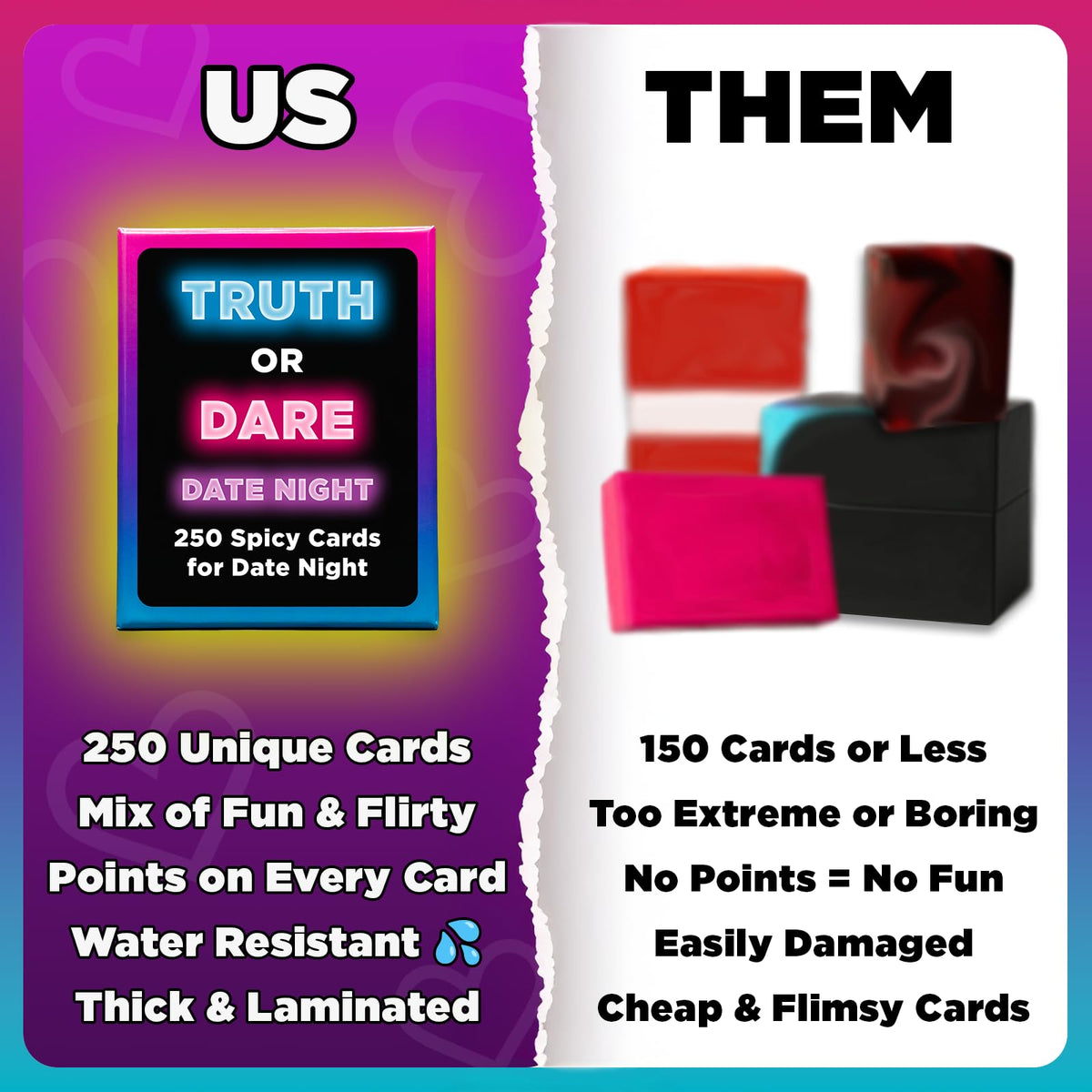 Truth Or Dare Date Night: romantic setup fosters connection and flirtation.