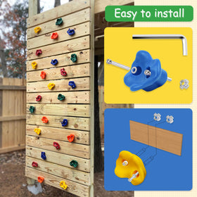Trymaker kit includes screws and wrenches for easy mounting