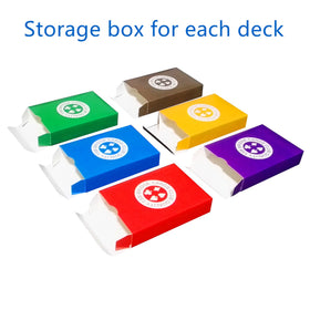 TSB purple deck provides vibrant color coding for organization