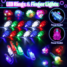TSDATOWR butterfly connectors secure glow-styled pieces for creative crafts.