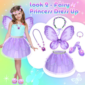 TSDATOWR fairy headband adds charm to any princess costume.