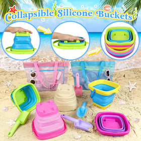 TSDATOWR sand shovels with stackable design for tidy packing