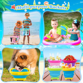 TSDATOWR travel-ready beach toy set fits in luggage