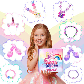 TSDATOWR unicorn headband pairs with the wings for a full fantasy.