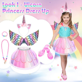 TSDATOWR unicorn wings for playful pretend play and magical costume moments.