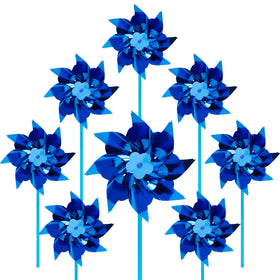 Tsocent pinwheels blue bulk pack for vibrant garden decor