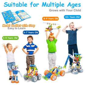 Tsomtto 10-in-1 stem toy crane model inspires hands-on engineering exploration.