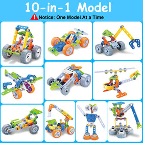 Tsomtto 10-in-1 stem toy plane model sparks imaginative flight design.