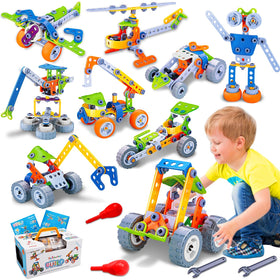Tsomtto 10-in-1 stem toy tower crane model for creative construction play.