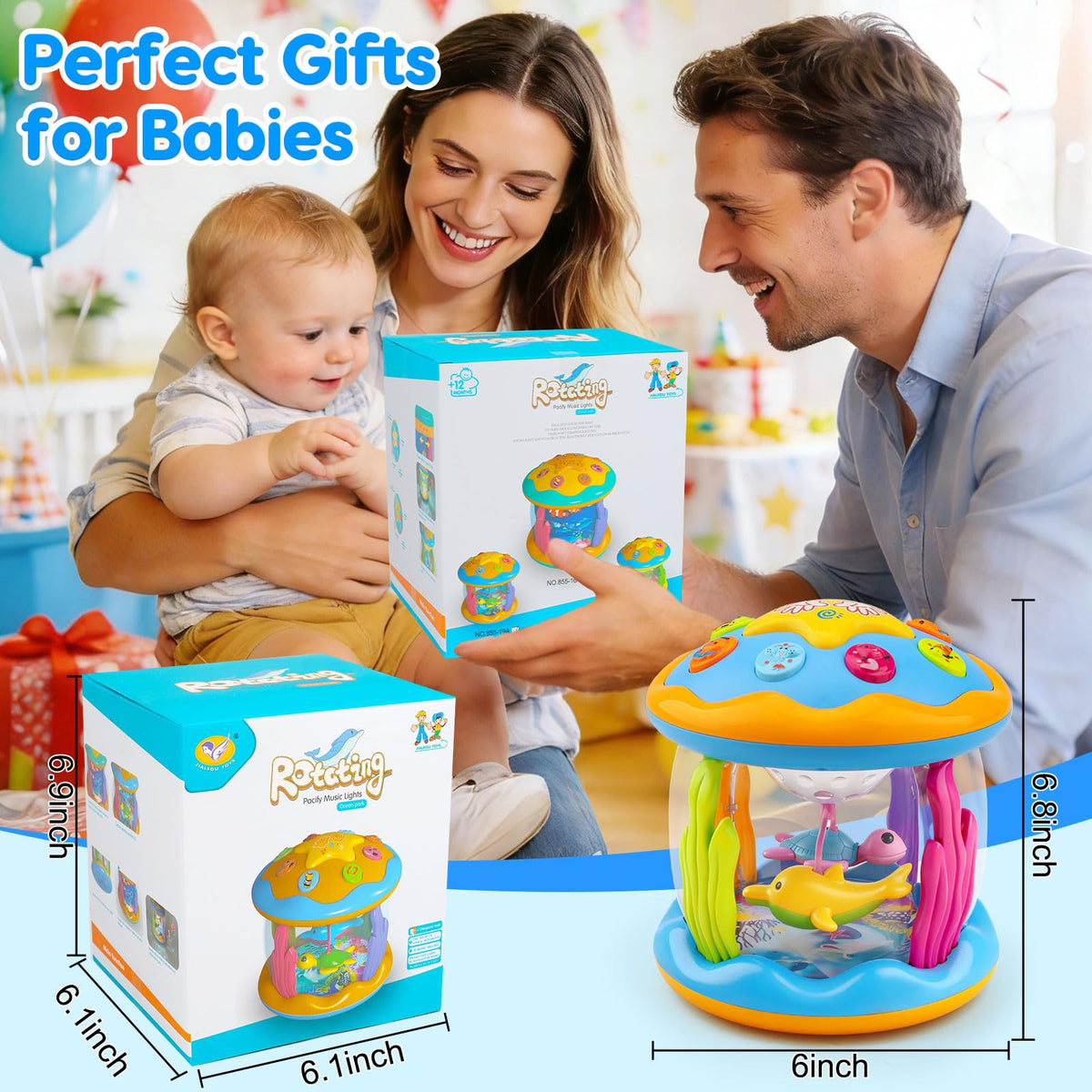 Tsomtto bedtime light for calming infant sleep routines.