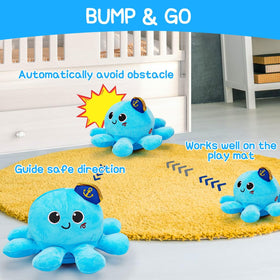 Tsomtto soft plush baby toy with gentle textures for tiny hands.