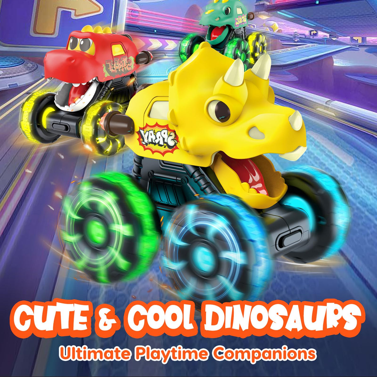Tsomtto educational dinosaur toy boosts sensory play.