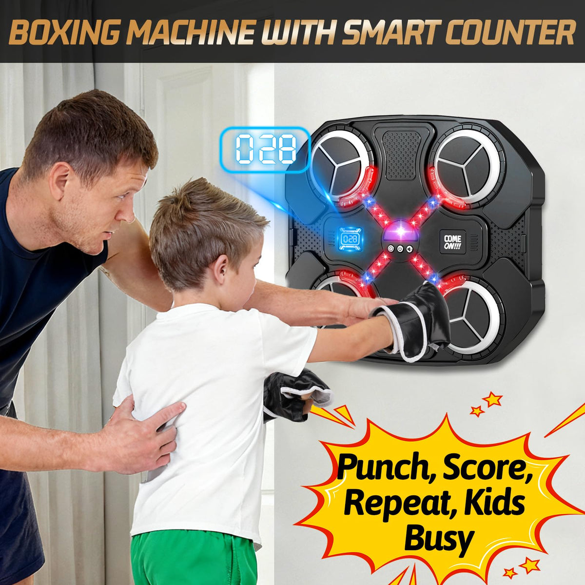 Tsomtto soft kids boxing gloves for safe, comfortable sessions