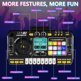 Tsomtto Kids DJ Table voice recording feature for creativity