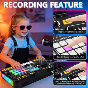 Tsomtto LED DJ table disco light enhances party mood during play