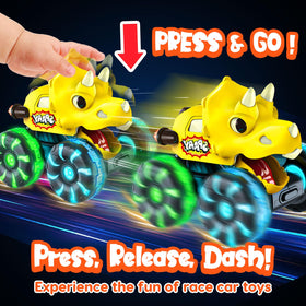 Tsomtto monster truck Velociraptor toy excites active playtime.