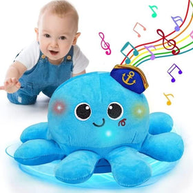 Tsomtto octopus dancing with lights to encourage movement and play.