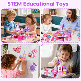 Tsomtto Princess Magnatiles gift-box packaging suits birthdays and holidays