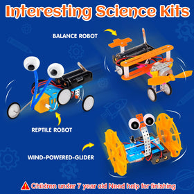 Tsomtto STEM robot kit fiber lamp adds decorative learning and curiosity at night