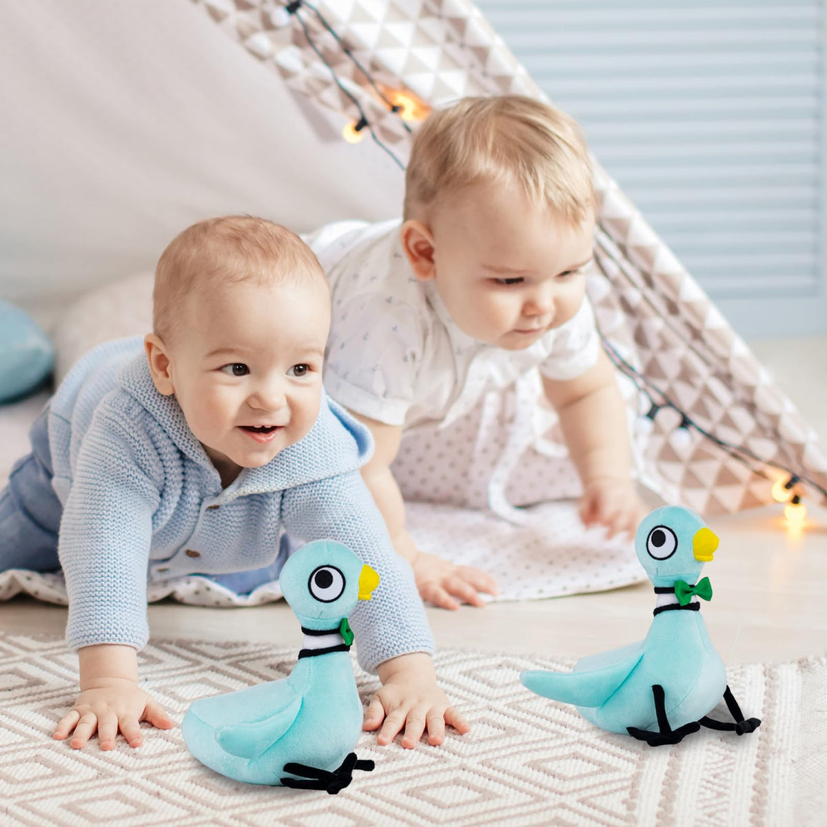 TSRDLVC pigeon plush soft fabric and stuffing