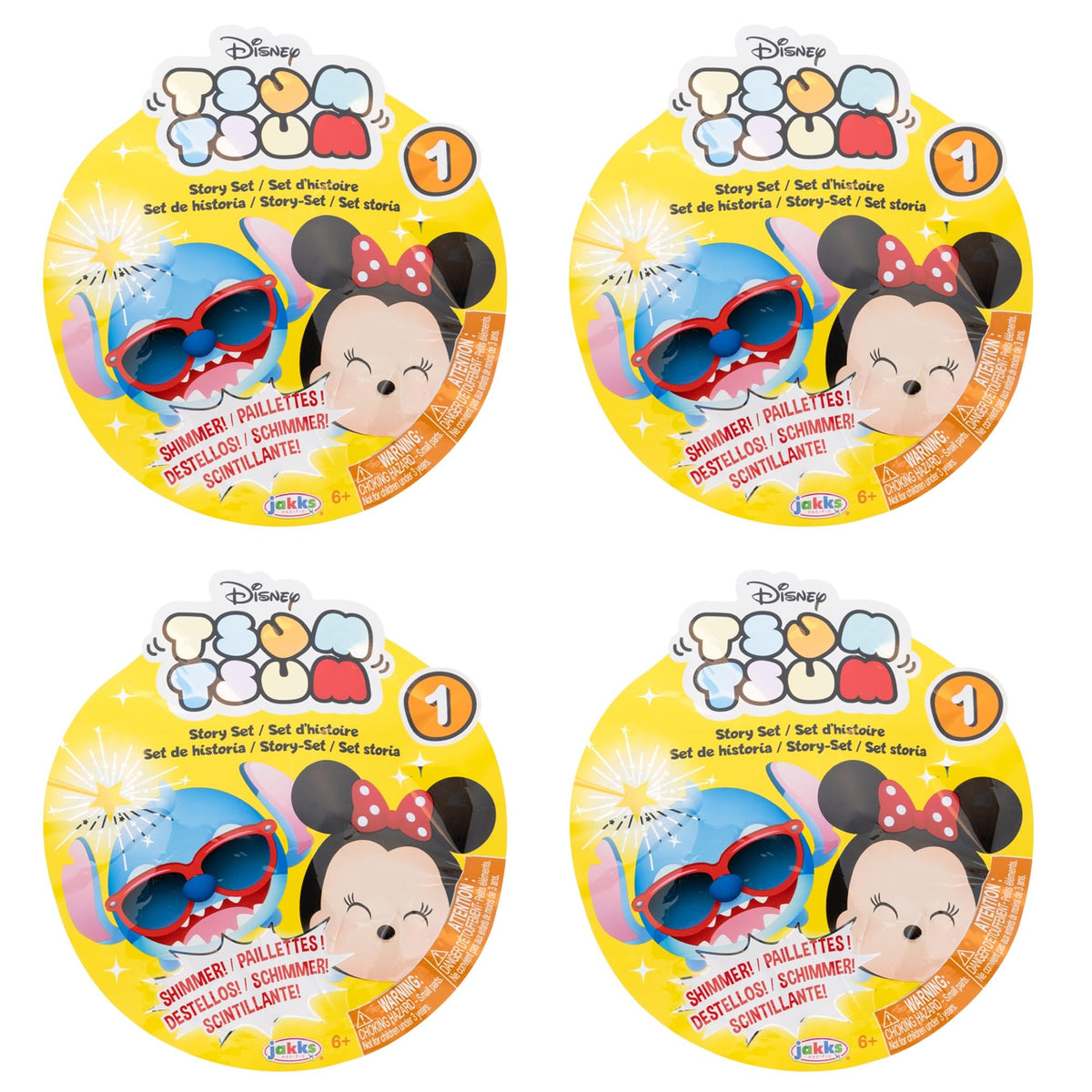 TSUM TSUM Story Set: Mickey and Friends offers collectible display and stacking fun.