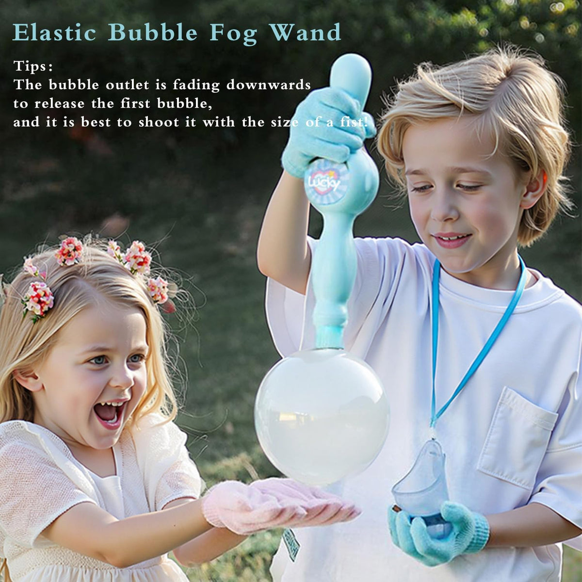 TTKADIY Outdoor use for park, backyard or poolside bubble fun