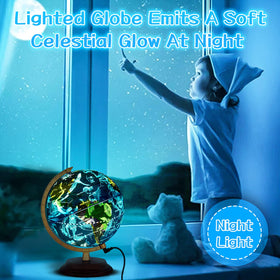 TTKTK bedroom decor with a soft glow supports ambience and learning