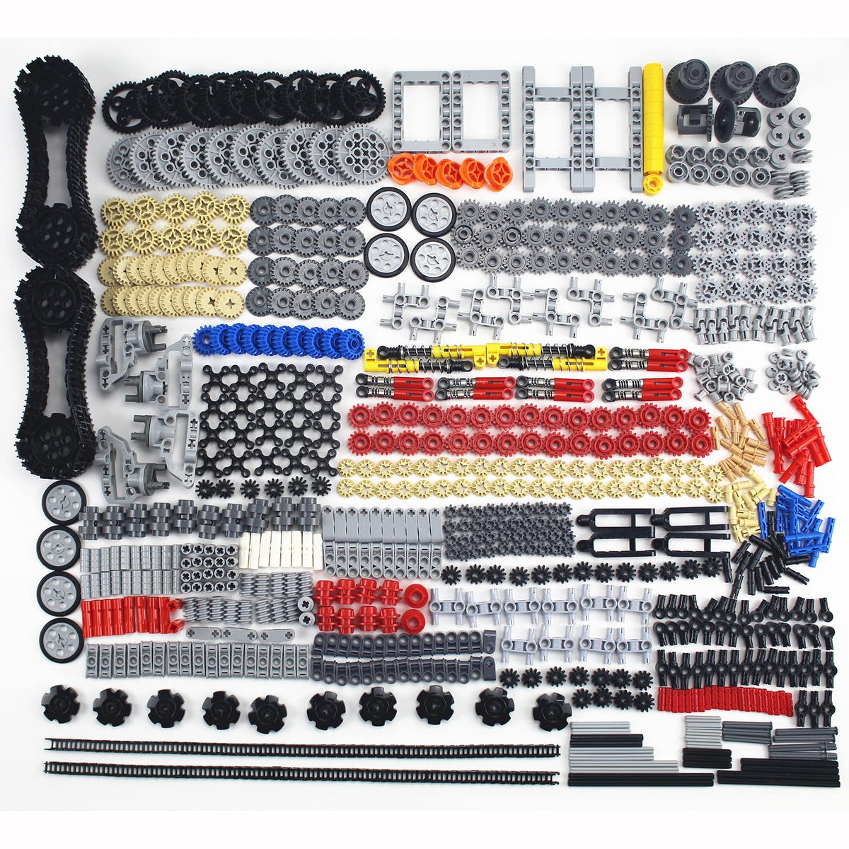 TTLYHEK 1533pcs parts pack contents for diverse builds