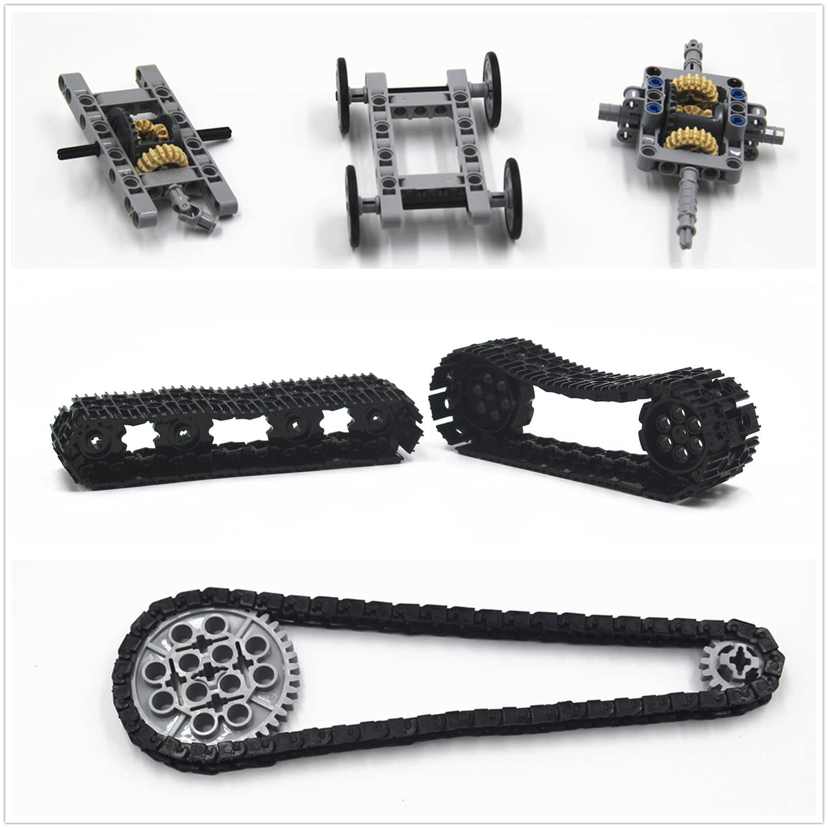 TTLYHEK track tank wheel and axles for dynamic builds