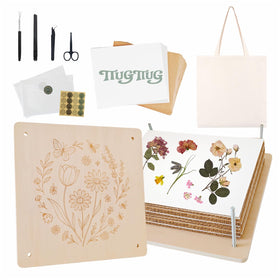 TTUGTTUG Flower Press Kit with large 11x11 press area for big blooms