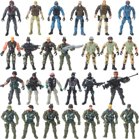 Tuanse 26-piece SWAT team figures ready for imaginative play.