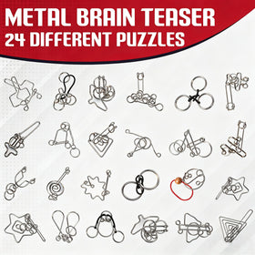 Tuauoe metal puzzles close-up twisted wires reveal intricate craftsmanship.