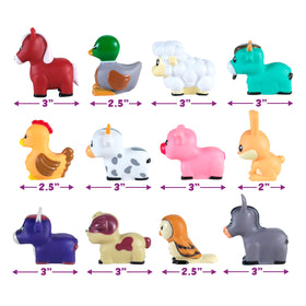 Tub Works Barnyard mold-free donkey bath toy easy to grasp and explore.