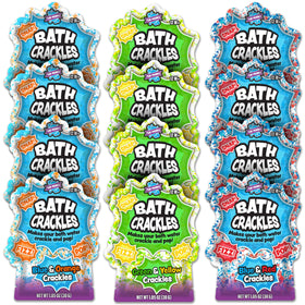Tub Works Bath Crackles kids bath time scene promotes safe, fragrance-free sensory exploration.