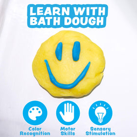 Tub Works Bath Dough colorful textures for hands-on sensory play.