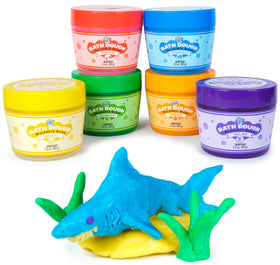 Tub Works Bath Dough 6-pack moldable soap for creative bath art and clean fun.