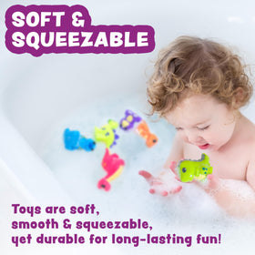 Tub Works Ankylosaurus mold-free bath toy, soft material