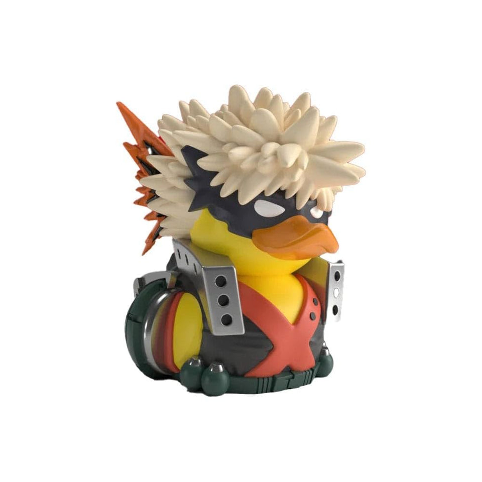 TUBBZ Bakugo Katsuki duck front view, ideal display piece for fans.