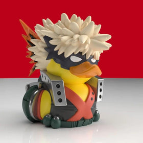 TUBBZ Bakugo Katsuki duck side view, desk or shelf décor.