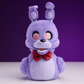 TUBBZ Bonnie cosplaying rubber duck plush highlights the 9-inch height.