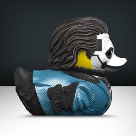 TUBBZ Ghost duck ideal for desk, shelf, or car dashboard displays.