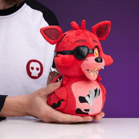 TUBBZ Foxy plush side view, perfect for shelf display of pop culture