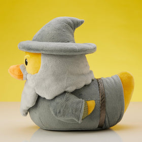 TUBBZ Gandalf plush weighted base supports upright display