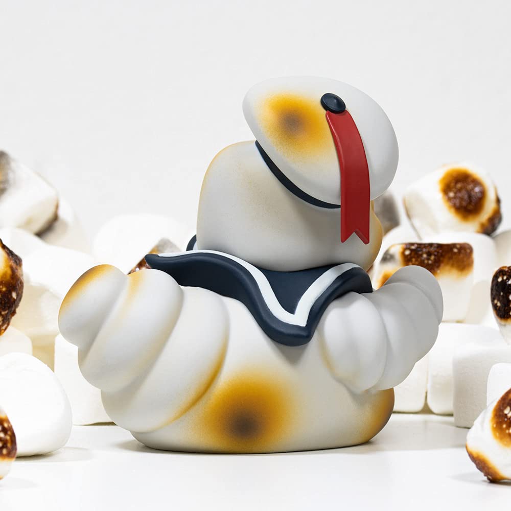 TUBBZ Stay Puft in Ghostbusters display case, perfect for showcasing your collection.